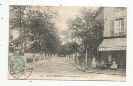 Cp , 94 , PLANT-CHAMPIGNY , Le Boulevard Du Centre , Restaurant , Voyagée - Other & Unclassified