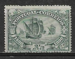 1898 Portugal #148 4th Cent.Disc.Sea Route To India 2 1/2rs Mint No Gum - P1785 - Ungebraucht