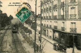 Colombes * Avenue Menelotte * Pharmacie DUBOURG * Passage Du Train * Ligne Chemin De Fer - Colombes