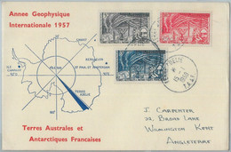 77376 - Terres Australes Et Antarctiques Françaises, TAAF -   FDC COVER  1958 - Andere & Zonder Classificatie