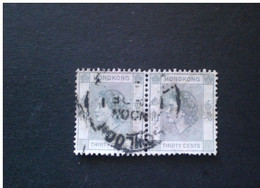 STAMPS HONG KONG 1954 Queen Elizabeth II - Gebruikt