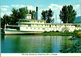 Canada British Columbia Pemticton The S S Sicamus - Penticton