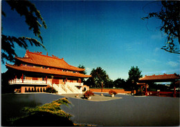 Canada British Columbia Richmond International Buddhist Societ View Of The Temple - Richmond