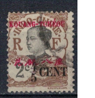 KOUANG TCHEOU         N°  YVERT   36   OBLITERE       ( OB 03/39 ) - Used Stamps