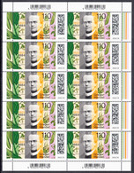 !a! GERMANY 2022 Mi. 3699 MNH SHEET(10) - Gregor Mendel, Genetic-scientist - 2021-…