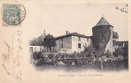 55. MONTIERS SUR SAULX. CPA. TOUR DU VIEUX CHATEAU. ANNEE 1903 + TEXTE - Montiers Sur Saulx