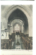 Worthing Sussex Postcard Broadwater Church Showing Norman Arch Jws. Unposted  But Used - Worthing