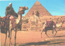 Egypt:Giza Sphinx And Khafre Pyramid - Piramiden