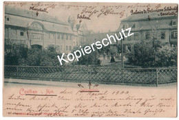 Coethen I. Anh.  1900 - Schlossplatz  (z6987) - Köthen (Anhalt)