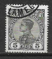 1910 Portugal #157 D,Manuel 5rs Postmark Lamego - P1796 - Gebraucht