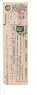 G306 OCCUPAZIONI STRANIERE SICILIA PM Imperiale £25 Isolato 1944 Fattura Commerciale - Occ. Anglo-américaine: Naples