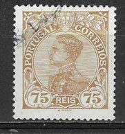 1910 Portugal #163 D,Manuel 75rs Used - P1804 - Gebraucht