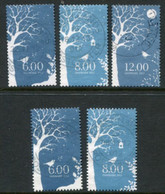 DENMARK 2012 Winter Both Perforations Used.  Michel 1719-21A + 1719-20C - Gebruikt