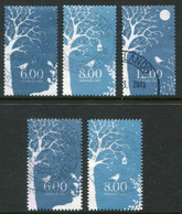 DENMARK 2012 Winter Both Perforations Used.  Michel 1719-21A + 1719-20C - Gebruikt