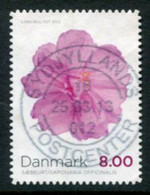 DENMARK 2012 Autumn Flower 8 Kr. Booklet Perforation Used.  Michel 1714 C - Usati