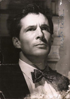 2508 ARTIST Italian Italy Actor FAUSTO TOZZI W. Autograph Hand Signed Dedicace Photo 14x10cm 1950' Luxardo Alessi / Roma - Signed Photographs