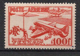 Fezzan Timbre Poste Aérienne N°4**  Neuf Sans Charnière TB Cote 10€00 - Ungebraucht