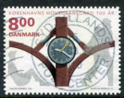 DENMARK 2011 Copenhagen Main Railway Station Centenary 8 Kr. Booklet Perforation Used.  Michel 1670 C - Gebraucht