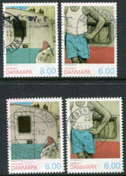 DENMARK 2011 Camping Both Perforations Used.  Michel  1640-41 A + C - Used Stamps