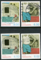 DENMARK 2011 Camping Both Perforations Used.  Michel  1640-41 A + C - Used Stamps