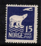 NORWAY 1925 15 Ore Air Amundsen's Polar Flight SG 171 HM #AHV5 - Ungebraucht