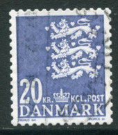 DENMARK 2010 Definitive: Arms 20 Kr. Used .  Michel  1582 - Usado