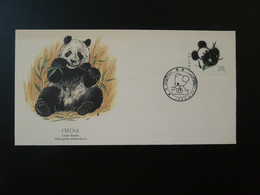 FDC Giant Panda Chine China 1985 - 1980-1989