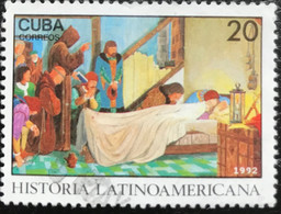 Cuba - C10/28 - (°)used - 1992 - Michel 3643 - Latijns-Amerikaanse Geschiedenis - Gebraucht