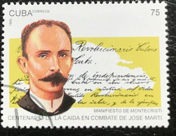 Cuba - C10/29 - (°)used - 1995 - Michel 3819 - José Marti - Gebraucht