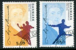 DENMARK 2005 Bournonville Bicentenary  Used.  Michel 1403-04 - Used Stamps