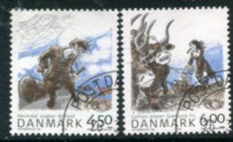 DENMARK 2004 Nordic Mythology Used.  Michel 1366-67 - Oblitérés
