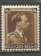 Belgique - Léopold III Col Ouvert N°570** "taches Sous L'oreille" - Otros & Sin Clasificación