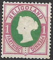 HELIGOLAND..1875..Michel # 11..MH. - Helgoland