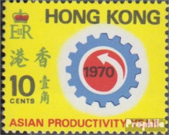 Hongkong 252 (kompl.Ausg.) Postfrisch 1970 Asiatisches Produktivitätsjahr - Ungebraucht