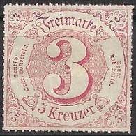 THURN AND TAXIS..1866..Michel # 52..MH. - Mint
