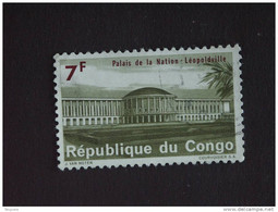 Congo Republique Republiek 1964 Palais De La Nation Paleis Der Naties Yv COB 558 O - Oblitérés