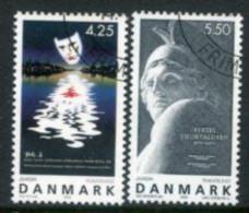 DENMARK 2003 Europa: Poster Art Used.  Michel 1341-42 - Oblitérés