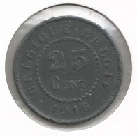 ALBERT I * 25 Cent 1915 Frans/vlaams * Prachtig/FDC * Nr 11342 - 25 Cents