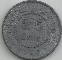 ALBERT I * 25 Cent 1916 Frans/vlaams * Z.Fraai/Prachtig * Nr 11346 - 25 Cents