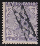 Belgie    .    OBP  .   41    .     O       .    Gestempeld   .   /   .    Oblitéré - 1883 Léopold II