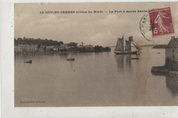 Créhen (22) : MP D'un Bateau à Voile 2 Mâts Dans Le Port De Le Guildo En 1928 (animé) PF. - Créhen