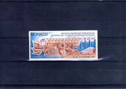 Monaco. Vignette De L'exposition Philatélique Internationale. 1997 - Brieven En Documenten