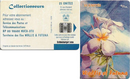 Wallis And Futuna - WF23C - Flower, Le Frangipanier (Without CN.), 10.2002, 25Units, 4.000ex, Used - Wallis And Futuna