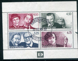 DENMARK 1999  Danish Revue Ex Booklet Used. Michel 1215-18 - Oblitérés