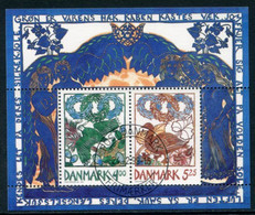 DENMARK 1999  Harbingers Of Spring Block Used..  Michel Block 11 - Oblitérés