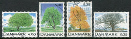 DENMARK 1999  Trees Used.  Michel 1199-1202 - Oblitérés