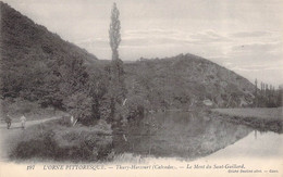 CPA - 14 - THURY HARCOURT - Le Mont Du Saut Gaillard - Rivière - 2 Hommes Se Promènent - Animée - Thury Harcourt