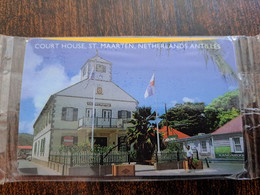 ST MAARTEN $20,- PREPAID ANTELECOM   COURTHOUSE  MINT IN WRAPPER  **10451 ** - Antilles (Neérlandaises)