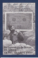 CPA Billet De Banque Banknote écrite Poilu Militaria - Monete (rappresentazioni)