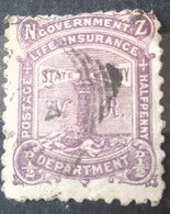 Rare Stamps 1891 Government Departament Postage Halfpenny  ,New Zealand 1891 Lighthouse - Autres & Non Classés
